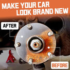 Rust Remover Spray,Rust Remover Spray for Metal, Wheel Hub & Paint Safe Rust Dissolver for Cars/Trucks, Multi Purpose Instant Cleaning Coating Agent,Rustout Instant Remover Spray (200ML)