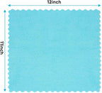 Orighty Microfiber Cleaning Cloth, 10 Pack Highly Absorbent Cleaning Rags, Household Cleaning Supplies, Reusable Lint Free Cloths Microfiber Rag for House, Kitchen, Car Care, 12x11 inch, Multicolor