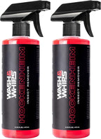 WASH&WHIPS Hockenheim Insect Remover - for Droppings & Grease for Car Detailing, RVs, Trailers, Airplanes Professional Strength Dissolves without Scratching, 16 fl oz (2pk)