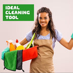 Tallew 50 Pcs Microfiber Towels:16"x16" Microfiber Drying Towels Bulk Micro Fiber Car Cleaning Cloth for Cars Drying Washing Polishing Office Windows Cleaning Household Supplies (Green,Gray)
