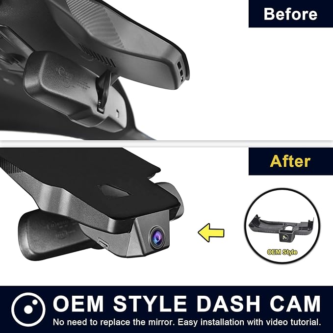 Mangoal Front 4K & Rear 1080P Dash Cam Custom fit for Toyota Tacoma 2018 2019 2020 2021 2022 2023(Model A), Limited TRD Sport Off-Road Pro SR5 SR, Integrated OEM Look,App&WiFi,128GB Card