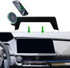 Car Phone Holder for 2023 2024 2025 2026 Toyota Prius Accessories 15W Fast Wireless Charger Screen Fixed Clip Cell Phone Mount Hands-Free 360 Degree Rotation (12.3 Inch)