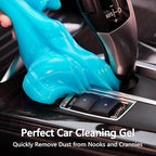 PULIDIKI Car Cleaning Gel for Car Cleaning Putty Car Putty Auto Detailing Tools Car Slime Cleaner Dust Cleaning Gel for Car Interior Cleaner Car Accessories Keyboard Cleaner Blue, 4 Pack (160g Each)