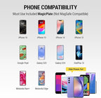 Scosche Cup Holder Phone Holder for Car, Magnetic Cell Phone Holder with Adjustable Neck & 360° Rotation, Universal Car Mount for iPhone/Android, Fits Cup Holders Up to 3.5", Not MagSafe Compatible
