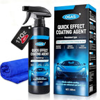 Ceramic Coating Spray for Cars, Nano Ceramic Car Wax Spray, Hydrophobic Top Coat, High Gloss Paint Protection, Water Beading Quick Detailer, Scratch & UV Protection Car Polish Spray -17 Fl.Oz