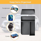 LFOTPP for 2024 2025 2026 CX-90 CX-70 Center Console Organizer for 2024 2025 2026 CX-90 CX-70 Middle Armrest Storage Tray Insert Non-Slip 2PCS CX-90 CX-70 Accessories