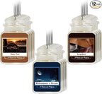 12 Pcs Car Freshener Air Freshener Paper Scented Hanging Cars Accessories Fresheners for Interior Decor Bathroom Hanging Ornaments(Leather Midsummer's Dream New Car)