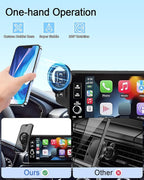 PZK Car Phone Mount for Honda HRV 2023-2025 2026/CRV 2023-2026/ Honda Pilot 2023-2026 Accessories 7/9-inch Screen Compatible with MagSafe HR-V CR-V Car Phone Holder Not Affect Air Vent