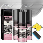 Silicona para Carro Interior Brillo Y Olor, Multipurpose Polishing Cleaner Car Interior Cleaner, Vehicle Interior Polish Interior Detailer Spray for Car, Rubber, Leather (3pcs)