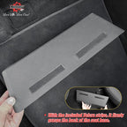 Under Seat Storage Box Compatible with 2025 2026 New Tesla Model Y Juniper Under-Seat Consoles Hidden Compartment Organizer Interior Accessories - TPE, Black (2 Pack)