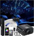 Starlight Headliner Kit - 200pcs 0.03in 6.5ft Fiber Optic Star Lights for Car with 16W RGBW, Twinkle/Meteor Music Sync, APP/Remote Control for Car Roof/Bedroom Ceiling