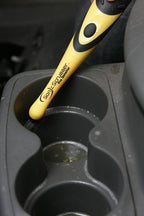 SONICSCRUBBER Vehicle Detailing Set - High Power Car Cleaning Brush - Includes 4 Brush Heads - Suitable for Interior & Exterior - Ideal for Cars, Bikes and Motorhomes - AA Batteries Included