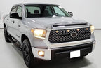 iJDMTOY 4pc Amber Lens Full LED Front Grille Clearance Light Kit Compatible with Toyota 2018-2021 Tundra w/Honeycomb, Non-TRD, Non-Horizontal Beam Grille