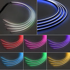 RGB Acrylic Interior Car LED Strip Light 43-inch, which fit for RGB Main Controller Connects and sub-Controller kit (not Including)