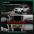 Car Cell Phone Holder for Subaru Forester (2007-2013 2014), Magnetic Phone Holder, Magsafe Car Mount Charger, Dashboard Phone Holder, Cell Phone Automobile Cradles, 15W Wireless, 360° & Hands Free