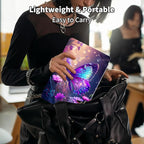 Case for Kindle Scribe,360 Degree Rotating Swivel PU Leather Stand Flip Folio Cover with Auto Wake/Sleep for Amazon Kindle Scribe Cover 10.2 Inch (2024/2022 Release),Glitter Butterfly
