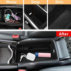 TTCR-II Compatible with 2025-2026 Volkswagen Tiguan Center Console Organizer, for 2025 2026 VW Tiguan Console Organizer Tray Secondary Storage Box