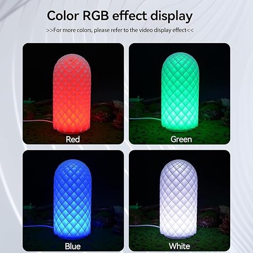 Remote Control RGB LED Lamp Kit 001 with Color Memory Function for Bambu Lab Multicolor RGB Makerworld and Anycubic Makeronline 3DPrint DIY Hardware Model Parts 5V USB Powered (12PCS)