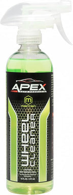 Apex Wheel Cleaner - Iron Remover - Proprietary Color Changing Rim Cleaner Formula - Removes Brake Dust with Ease From Rims - Professional Grade Detailing Product - Easy to apply