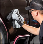 Griot's Garage Microfiber Ultra-Plush Edgeless Towels for Car Detailing, Cleaning, and Polishing, Lint and Scratch-Free, 16” x 16”, Set of 4, 10286