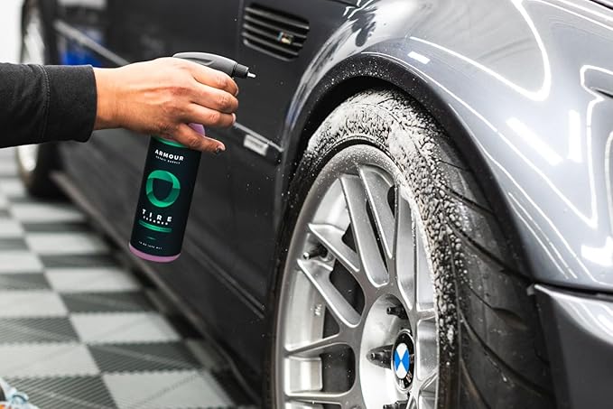 Armour Detail Supply - Tire Cleaner -Heavy-Duty Foaming Degreaser for Tires, Rubber, and Plastic Surfaces - 16oz