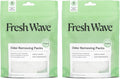 Fresh Wave Odor Eliminating & Deodorizing Packs | 2 Bags of 6 Each | Safer Odor Relief for Small Spaces | Natural Plant-Based Odor Eliminator | Odor Absorbers for Home, 3.6 Ounce (Pack of 2)