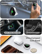 Mini Wireless Carplay Adapter, Compatible with Apple iPhone iOS 10+ Android 11+, Plug & Play, Compact Design for iPhone & Android with USB-A/Type-C Port