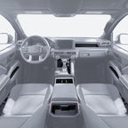 Interior Silicone Liner Insert Custom Fit for Tacoma 2024-2026, Silicone Organizer Tray for Tacoma Gen 4th Double Cab only - Fully Covered - for Tacoma Accessories