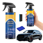 Advanced Car Quick-Acting Coating Agent Spray, 2025 New Quick Effective Coating Spray, Car Scratch Polish Spray Waterless Wash, Oil Film Emulsion Glass Cleaner (1 Set)