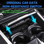 Wireless Car Charger for BMW 2 Series (2022-2024), i3/3 Series (2020-2024), i4/4 Series (2021-2024) with 27W USB & Type-C Center Console Accessory Panel, Fast Charger for i-Phone Sam-Sung