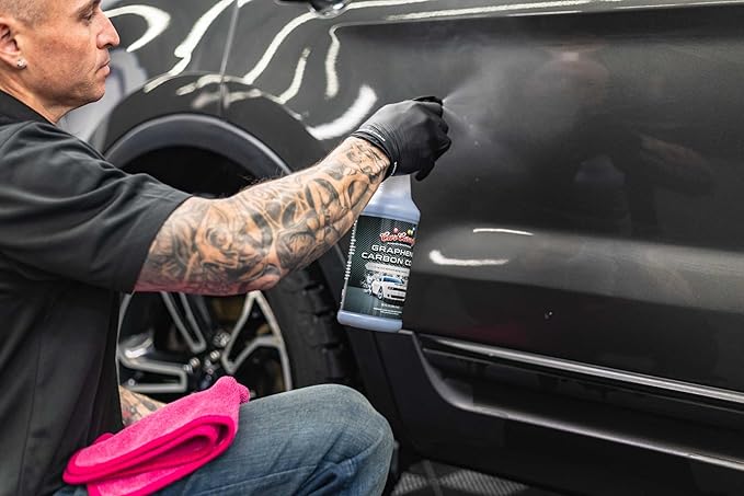 CarCandy - Graphene Ceramic Coating - Advanced Carbon Formula Provides Up to 9 Months of Hydrophobic Protection -128 oz