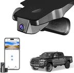 Mangoal Front 4K & Rear 1080P Dash Cam Custom fit for Toyota Tacoma 2018 2019 2020 2021 2022 2023(Model A), Limited TRD Sport Off-Road Pro SR5 SR, Integrated OEM Look,App&WiFi,128GB Card