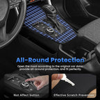 Autorder Silicone Center Console Organizer for 2019-2026 Toyota RAV4 Accessories Seat Gap Storage Box Soft Gear Shift Panel Trim Cover