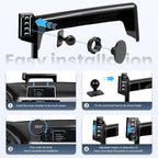 Car Phone Holder Compatible with BMW X1 2016-2022 / BMW X2 2018-2023 Accessories 8.8 inch Touchscreen Fixed Clip,360°Rotation Magnetic Phones Mount for Phones (not fit 6.5 inch)