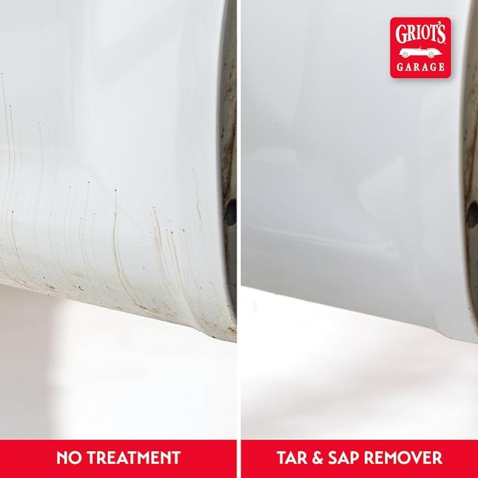 Griot's Garage Tar and Sap Remover for Car Cleaning and Detailing, Exterior Cleaner for Paint, Plastics, Wheels, and Chrome, 22oz, 10873