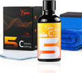 9H Crystal Ceramic Coating Spray for Auto Cars High Gloss Paint Hydrophobic Protection UV and Scratch Resistant Long-Lasting Shine 50 ml