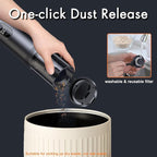 Cordless Car Vacuum Cleaner 14000Pa, Handheld Vacuum Portable Dust Buster Vacuum Small Vacuum Cleaner for Vehicle,Pet,Home, LED Display & Lightweight & Low Noise & Rechargeable