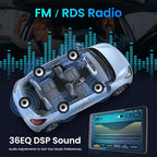 8Core+64G ROM Car Radio for Dodge Ram 1500 2500 3500 2009-2012: Android 13 Car Stereo for Ram 1500 Radio Upgrade with Wireless CarPlay Android Auto FM AM Audio HiFi DSP Bluetooth 5GWiFi