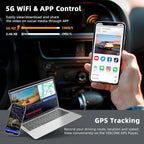 Real 4K 3 Channel Dash Cam Front and Rear Inside, STARVIS 2 HDR Sensor, 5.8GHz Wi-Fi GPS G-Sensor, 4K+1080P+1080P Dash Cam, 64GB Card Included, IR Night Vision, 3.3" IPS Screen, 24Hr Parking Monitor