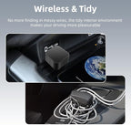 LEXXSON Mini Wireless CarPlay Adapter for iPhone, 2 in 1 CarPlay and Android Auto Wireless Adapter for Cars, Wired to Wireless, Plug & Play, Stable Fast Connection for Android 11+ and CarPlay iOS 10+