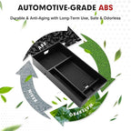 Autorder Center Console Organizer for 2022 2023 2024 2025 Lexus NX NX 250/NX 350/NX 350h 450h+ Accessories Armrest Storage Box Secondary Insert Tray with Anti-Slip Mat