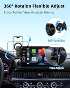PZK Car Phone Mount for Honda HRV 2023-2025 2026/CRV 2023-2026/ Honda Pilot 2023-2026 Accessories 7/9-inch Screen Compatible with MagSafe HR-V CR-V Car Phone Holder Not Affect Air Vent