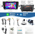 (4G RAM+64G ROM) Car Radio for Toyota Prius 2010-2015,9 Inch Prius Stereo Support Carplay/Android Auto,GPS Navigation& Bluetooth,Backup Camera & SWC