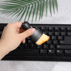 Soft Bristle Car Interior Brush, 4 PCS Gtziqa Curved Design Cars Duster Interiors Detail Brushes Car Interior Detailing Brush Cleaning Tool with Cover for Dashboard Interiors Exterior Keyboard Leather