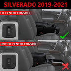 Xipoo Wireless Charger Compatible with 2019-2026 Chevy Silverado GMC Sierra Wireless Charger Tray 15W Fast Jump Seat Replacement for 19-26 Chevy Silverado Accessories