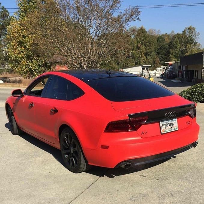3M Car Wrap Roll 2080 Matte Red | M13 | (5ft x 60ft (300 Sq/ft)) | Automotive Vinyl Wrap for Cars - Car Interior Wrap & Exterior | w/Free Instawraps Pro Glove