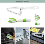 Openfly Venetian Blind Cleaner Duster Tool, Hand-held Window Shutters Duster, Window Blind Cleaning Tool, Groove Gap Cleaning Brush for Blind, Air Conditioner, Car Vents, Fan, Door Window Track- 8Pack