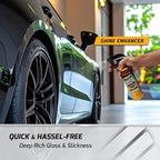 PRV AUDIO Ceramic Quick Detail Spray - Waterless Car Detailer | Clean, Shine, Protect Paint, Glass, Wheels, and Trim | Enhances Shine & Protection, 16 fl oz - Mint Scent