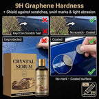 Ceramic Car Coating Kit - Crystal Serum, 9h Graphene Ceramic Coating, 2026 New Hardness Professional Ceramic Coating for Car, Long Lasting Car Protection, Gloss Hydrophobicty Anti Scratch (1Pcs)
