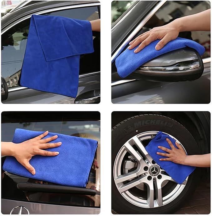 Car Wash Microfiber Towel, Super Absorbent Drying and Detailing Cloth for Vehicle Cleaning(C,30x60cm)